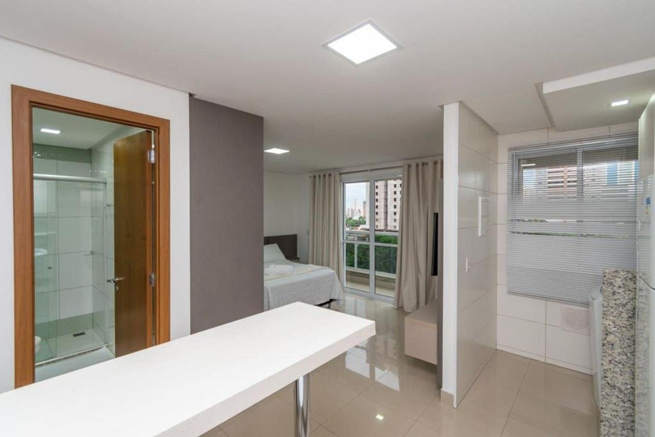 Апартаменты Flat Mobiliado No Edificio The Expression - Setor Bueno - Th505 Гояния Экстерьер фото