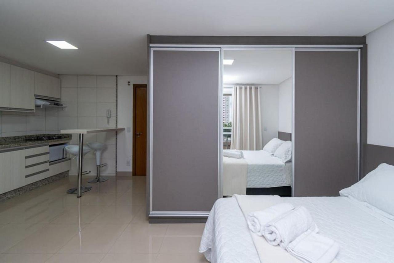 Апартаменты Flat Mobiliado No Edificio The Expression - Setor Bueno - Th505 Гояния Экстерьер фото